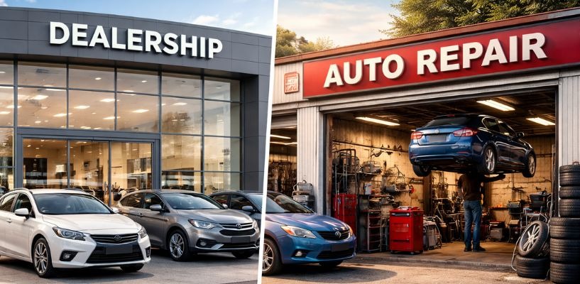 Dealership vs Local Repair Shops in Dallas: Which One Should You Choose?
